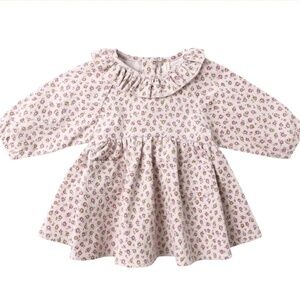 Quincy Mae Floral Dress - 12-18m